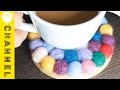 【DIY】カラフルな「フエルトボールコースター」｜C CHANNEL DIY