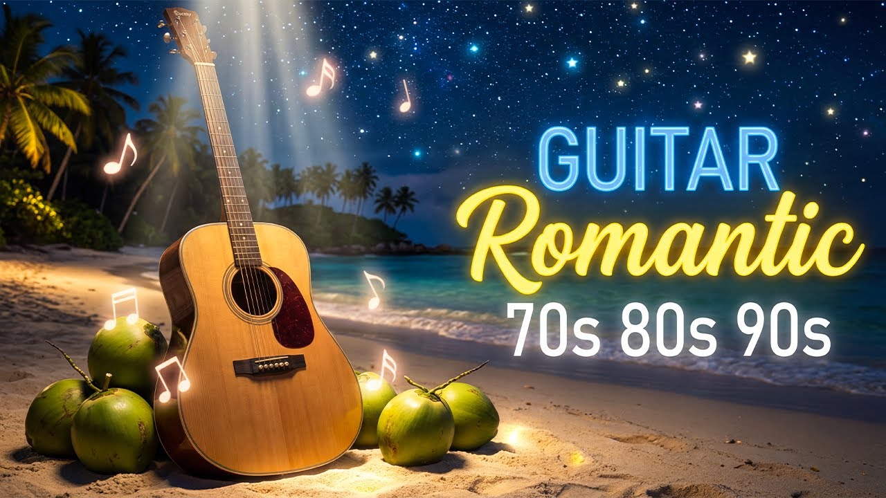 Best Guitar Instrumental Music to Relax Your Mind with Island Nature and Blue Seas