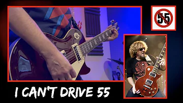 Episode 77 - Sammy Hagar "I Can't Drive 55" Guitar Cover. Epiphone Les Paul