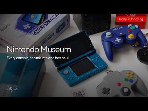 The Nintendo Museum is incredible. I bought a huge haul of merch, so let's unbox it!