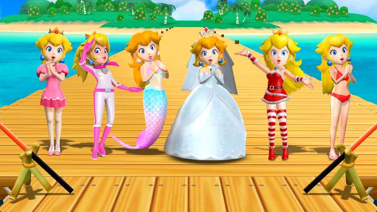 Mario Party Series – Ultimate Princess Outfit Battle | JinnaGaming