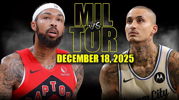 Milwaukee Bucks vs Toronto Raptors Full Game Highlights – December 18, 2025 | NBA Season