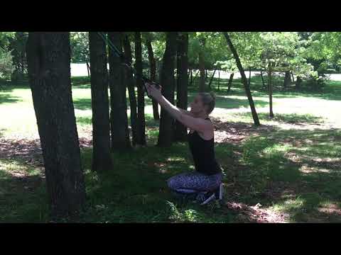 Resistance Band Neutral Grip Lat Pulldown