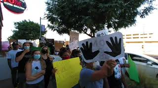 A scene from the Downtown Gilbert Black Lives Matter Protest 6/6/2020 VR180 3D.