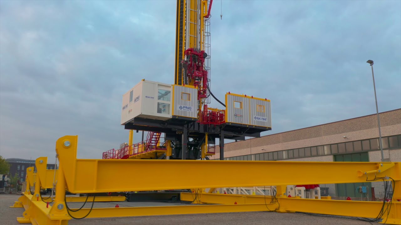 Wei Rigs WEI DS250 23 LT Hydraulic Drilling Rig - YouTube