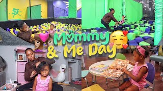 Mommy & Me MONDAY Funday Vlog: Nyielle had a doctor’s appointment, Shopping, + Trampoline Park