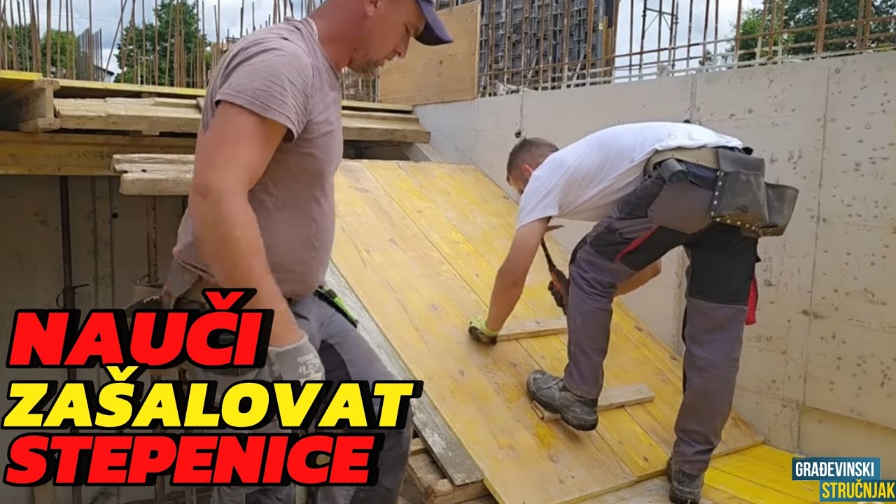 Šalovanje stepenica |Cijeli proces od pocetka do kraja |