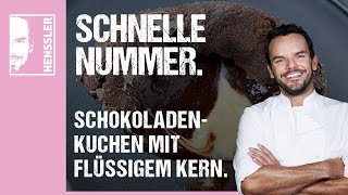 Schnelles Schokoladenkuchen-Rezept von Steffen Henssler