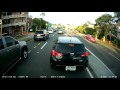 Crazy angry woman  close call  what red light  dashcam