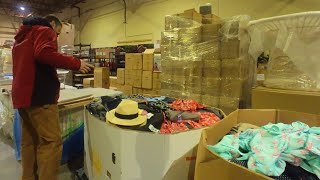 Buying Pallets Of Costco Clothing… Glad It’s All Sold!