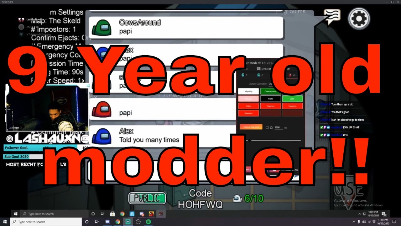 I FOUND A HACKER IN AMONG US!!!- Among Us Stream Highlights