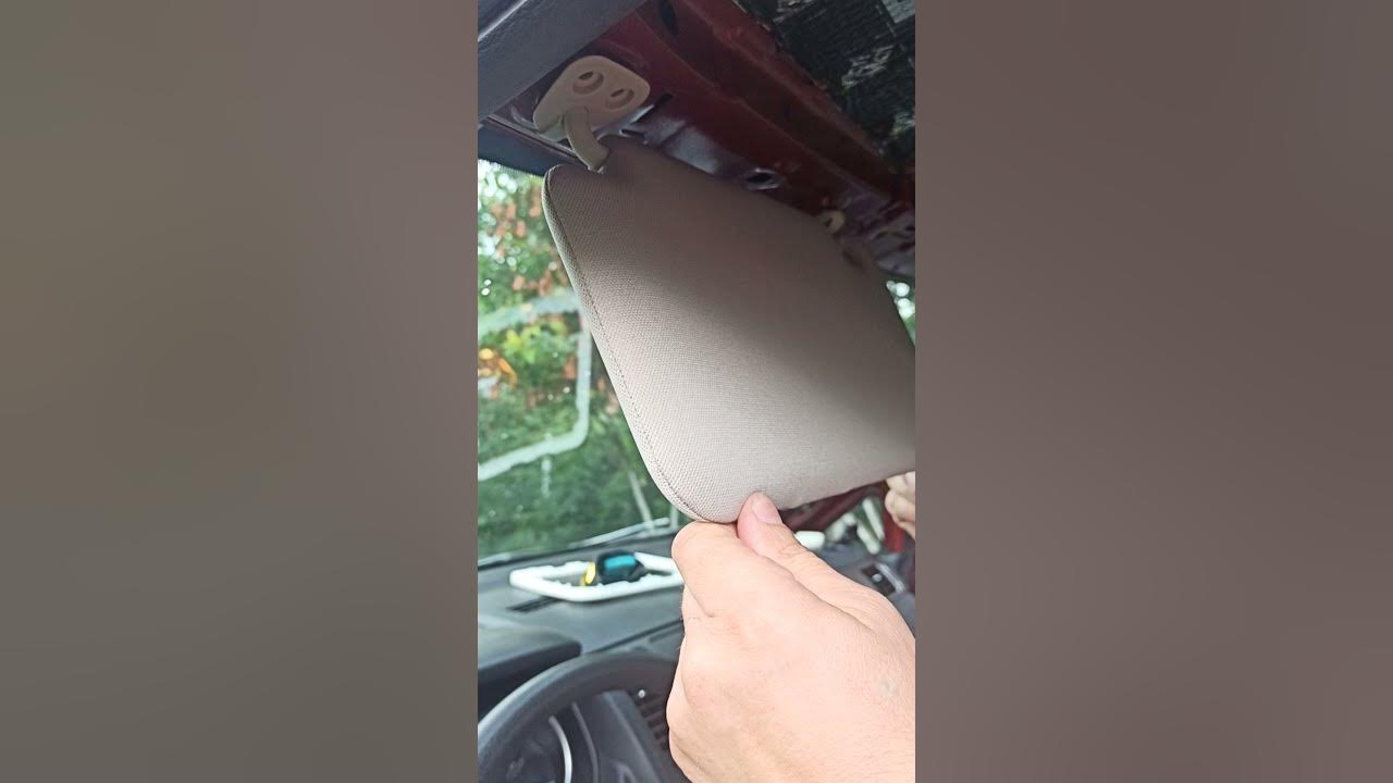 Ремонтируем солнцезащитный козырёк или юбилей как-никак. - Nissan Tiida (1G), 1,