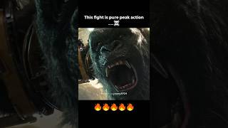 Legendary fight ☠️ absolute cinema 😈🔥 #godzilla #godzillaxkong #kong  #fyp #edit #monsterverse