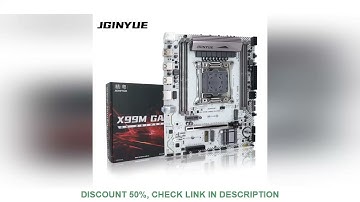 JGINYUE X99 Motherboard LGA 2011-3 Support Xeon E5 V3 V4 CPU and DDR4 RAM Memory M.2 NVME SATA WIFI