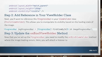Improve User Experience by Adding a ProgressBar While Loading Images in Your Android App