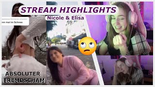 Elisa Nicole Cringe Reaction I Zarahchan Stream Highlights 