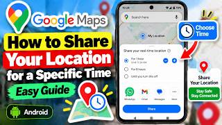 How to Share Your Location for a Specific Time in Google Maps screenshot 1