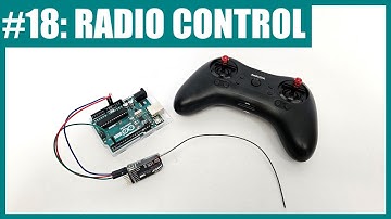 How to use an RC Transmitter with Arduino (Lesson #18)