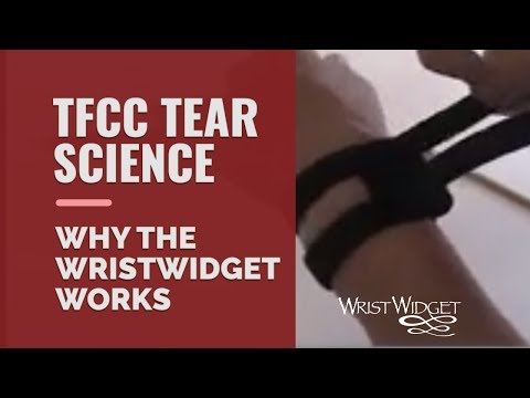 TFCC tear science:  The WristWidget heals TFCC tears - what makes it better than other wrist splints