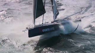 Explosion, Fire and Sinking Route du Rhum. Nov 14LeMag, Amedeo's IMOCA Sinks to the Bottom of Ocean