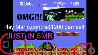 How to play old school games like mario,contra & other in your android device screenshot 4