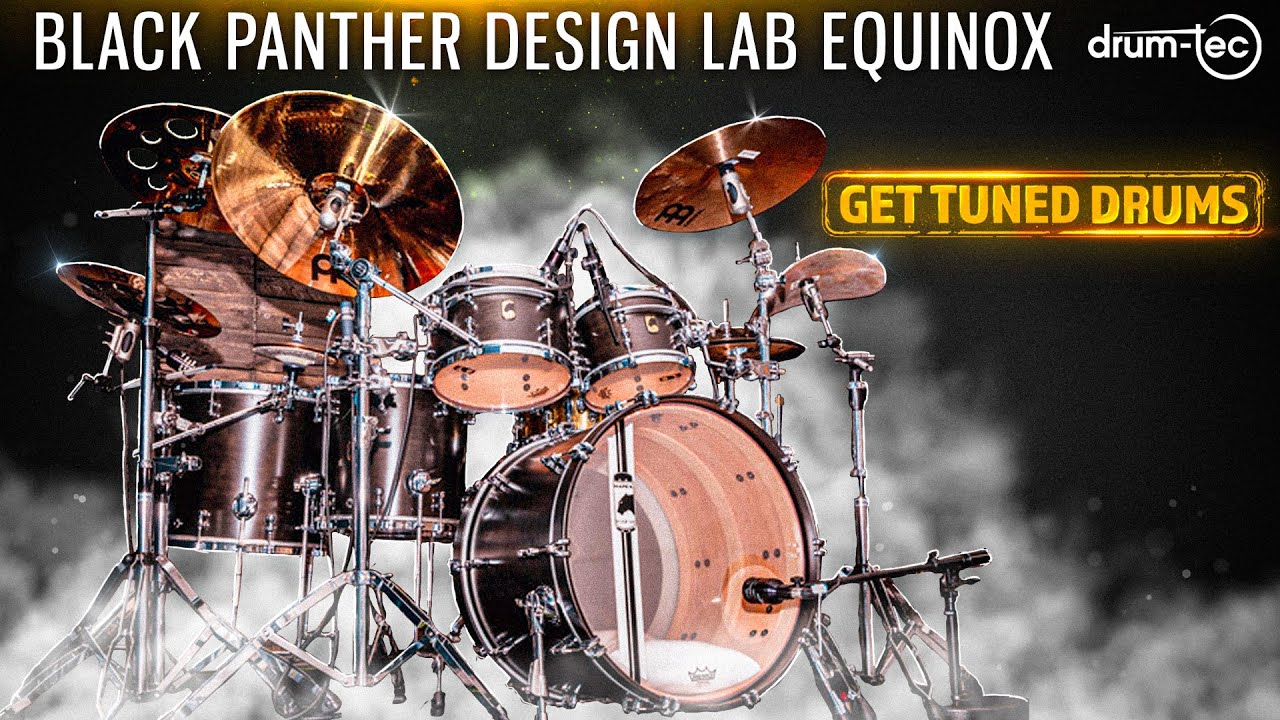 Mapex Black Panther Design Lab - Equinox - | DEMO 3 different tunings #drumtuning #mapexdrums