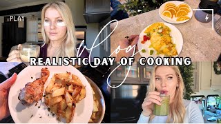 A Realistic Day Of Cooking After The Holidays