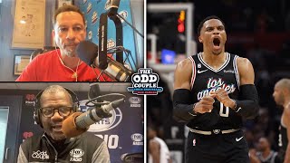 Chris Broussard Can't Believe That Russell Westbrook Threw a Fan Out Before Having a Historic Night