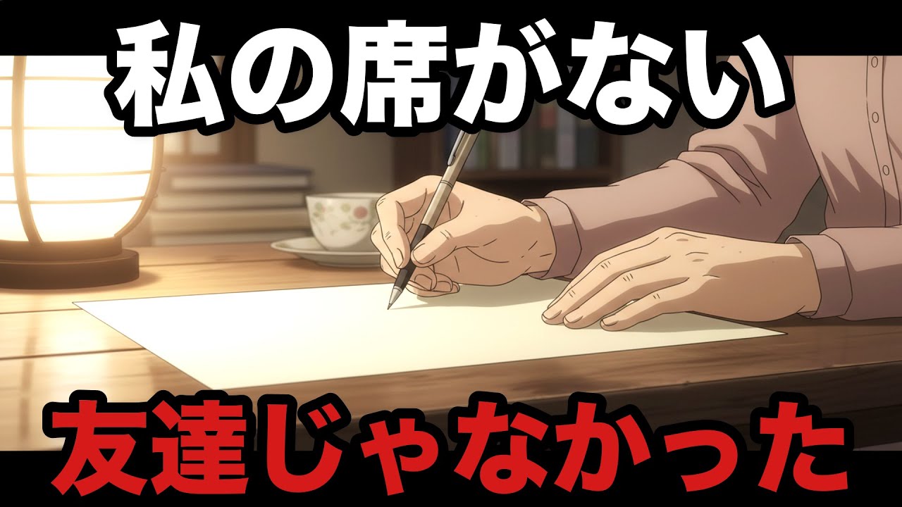 友人宅に私の席がない｜『友達』じゃなかった現実