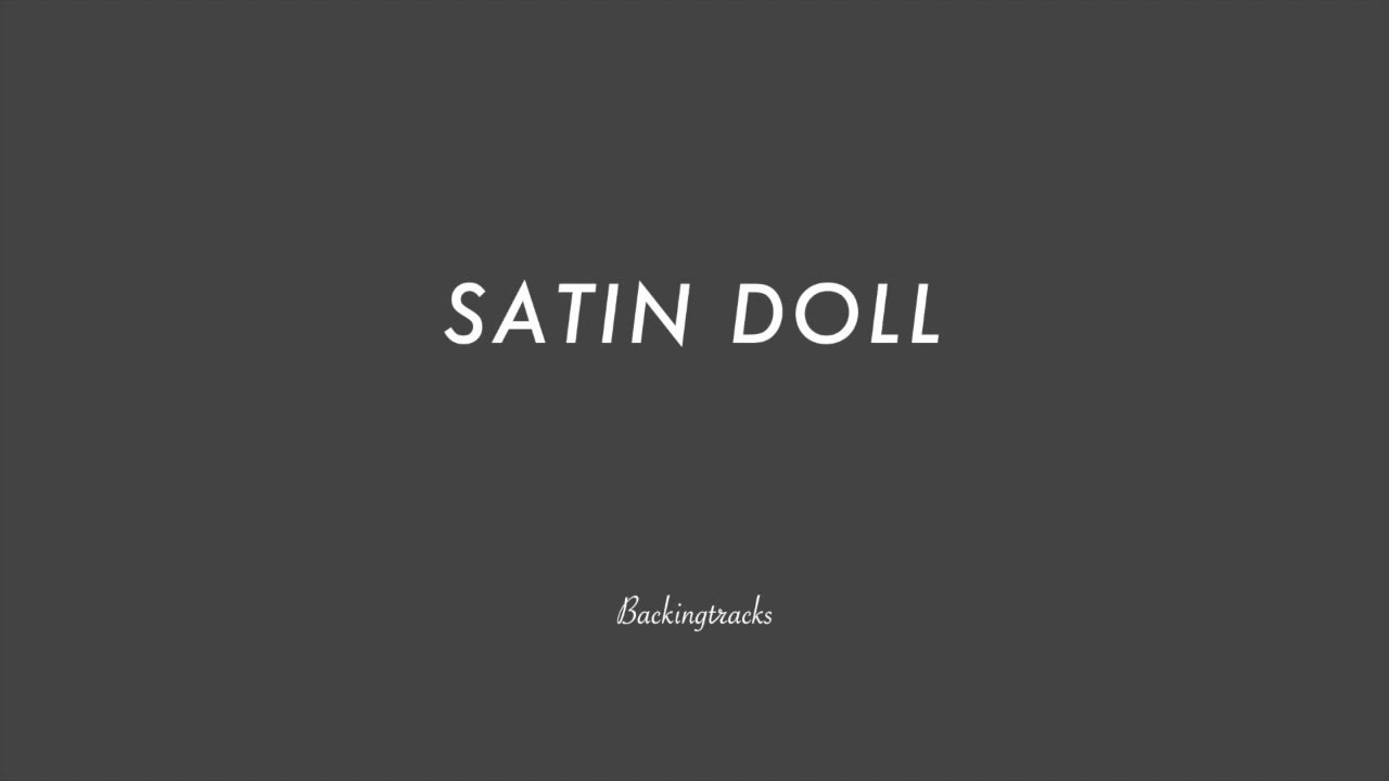 SATIN DOLL chord progression - Jazz Backing Track Play Along