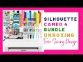 NEW Silhouette Cameo 4 Bundle Unboxing from Swing Design