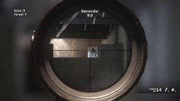 (PS4) MWR Firing Range M40A3  Worlds Fastest Time (16.3) - Destriax