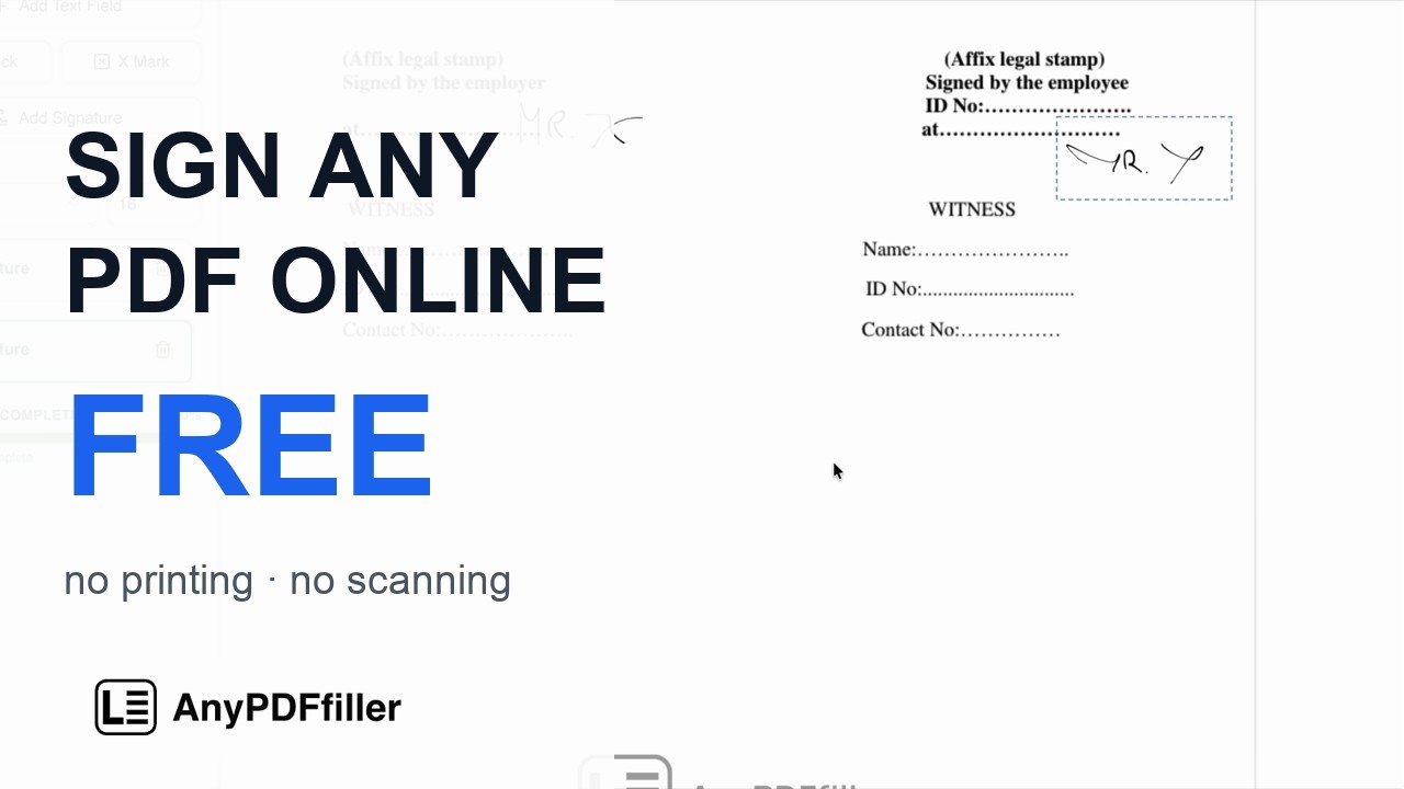 Fill, sign & edit any PDF — free, online, no signup.