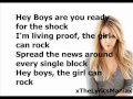 Hilary Duff - Girl Can Rock (Lyrics On Screen)