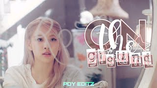 NEW EDIT VIDEO CLIPS FOR BLACKPINK ROSE SONG ON THE GROUND #blackpink #newvideo #edit #pdyeditz screenshot 4