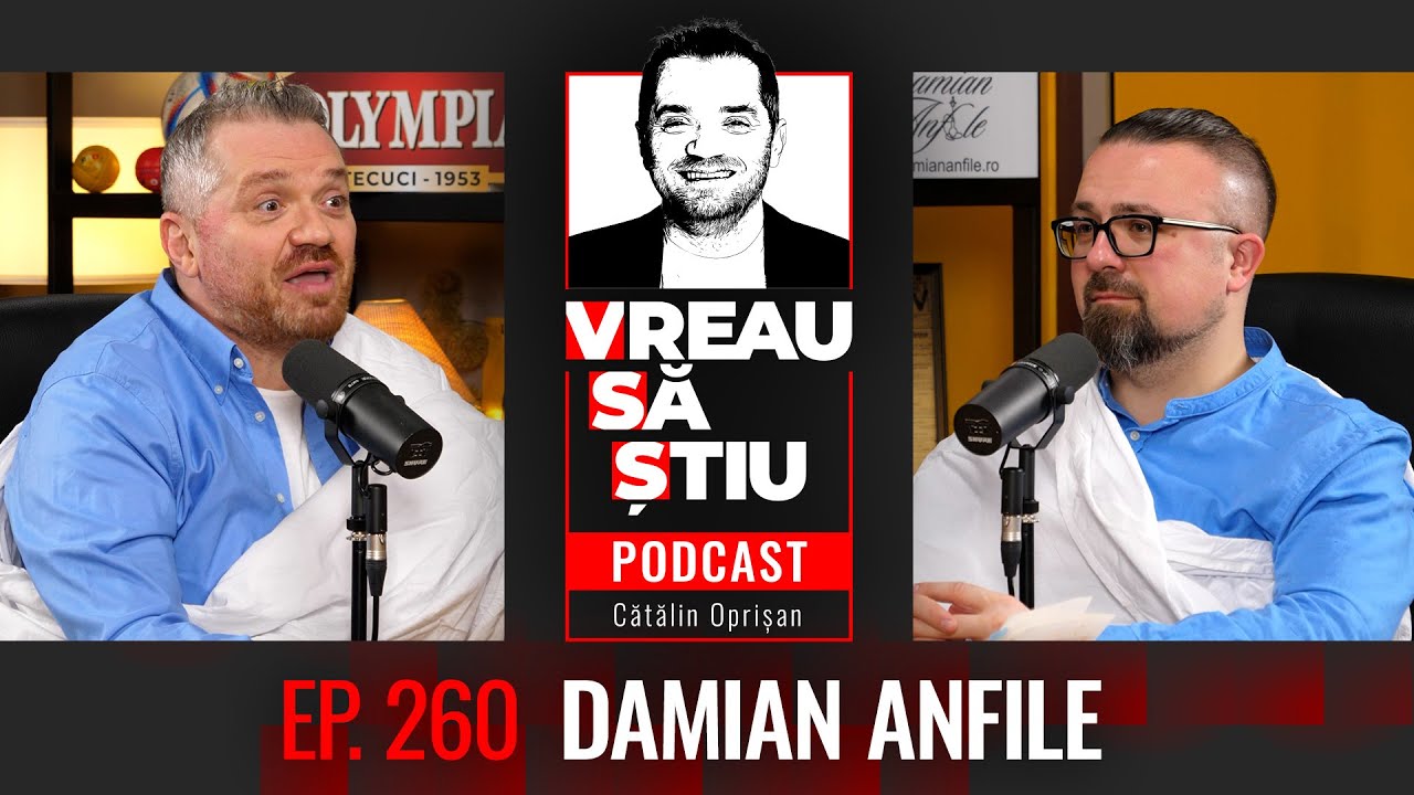 DAMIAN ANFILE: ”Biblioteca din Alexandria ar fi avut 900.000 de pergamente!” | VREAU SĂ ȘTIU EP 260