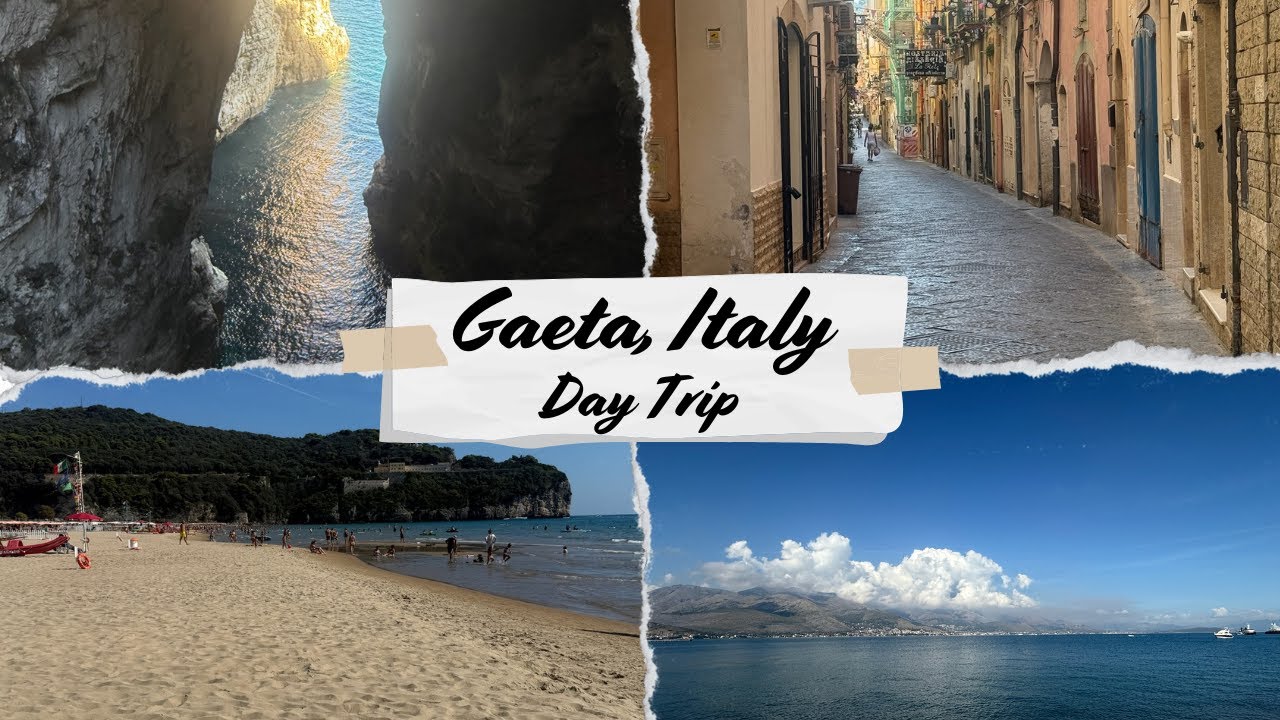 Gaeta Day Trip: Beach, Ancient Old Town & Split Mountain! 🇮🇹
