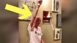 Young Cancer Patient’s Speech Before Ringing “Survivor’s Bell” Has Internet In Tears
