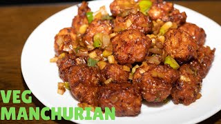 Veg Manchuria Recipe- Crispy Dry Vegetable Manchurian Recipe