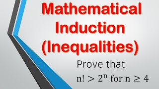 Mathematical Induction - Inequalities