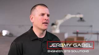 BTB's REAPR (Rapidly Employed Automated Palletizing Robot)