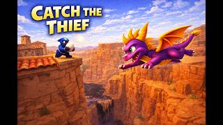 Spyro the Dragon Cliff Town 100% Walkthrough | All Gems, Dragons &amp; Egg