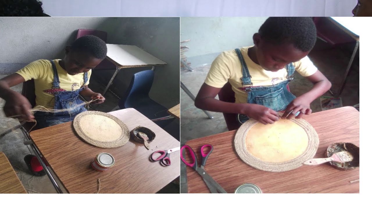THE PRODUCTION OF TABLE MATS USING BANANA FIBRE by Marie Liza