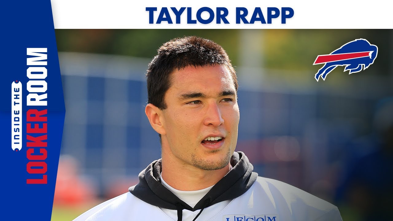 Taylor Rapp: “Exciting Time Of The Year” | Buffalo Bills - YouTube