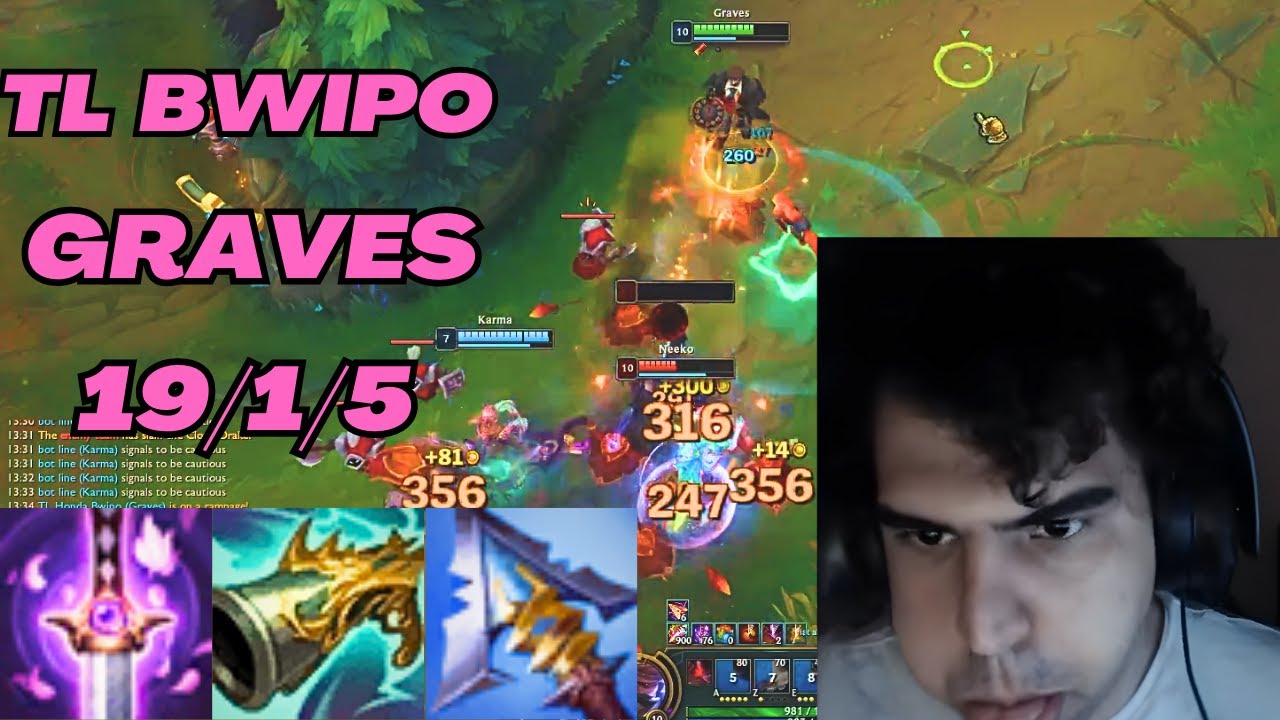 TL BWIPO PLAYS GRAVES VS KHAZIX JUNGLE |NA CHALLENGER PATCH 13.10| [League of Legends] Full Gameplay