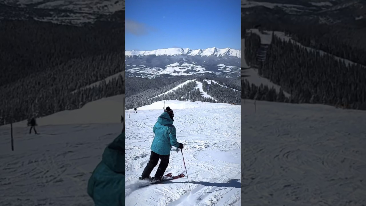 Amazing views!❄️Keystone Colorado Bergman lift 