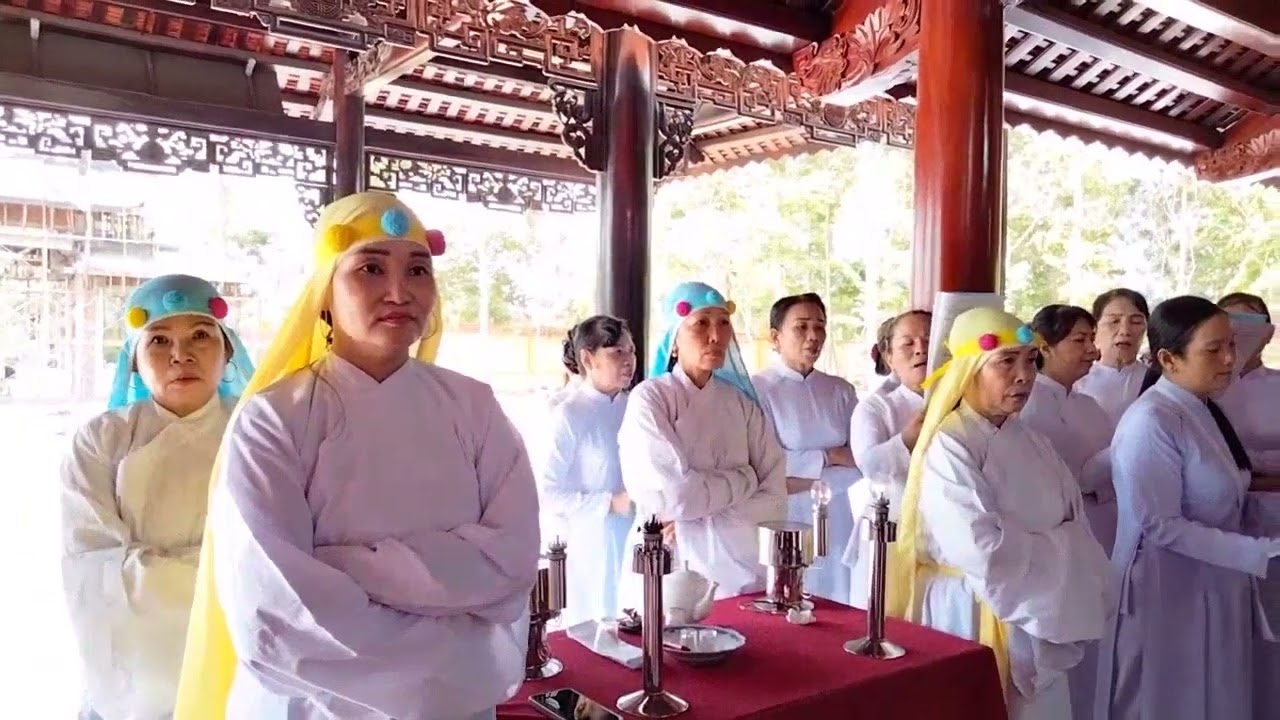 Lễ Tế Hồng Bàng Tổ Quốc 10/3 Giỗ tổ Hùng Vương tại Ngôi Báo Ân Từ _ HỘI THÁNH CAO ĐÀI TIÊN THIÊN