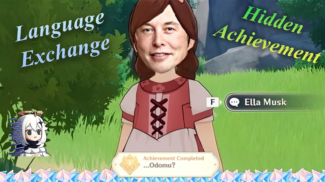 Language Exchange - Daily commission achievement [GENSHIN IMPACT]