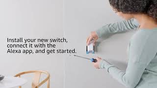 Amazon Basics 3-Way Smart Dimmer Switch, Neutral Wire Required, 2.4 Ghz WiFi, Works with Alexa