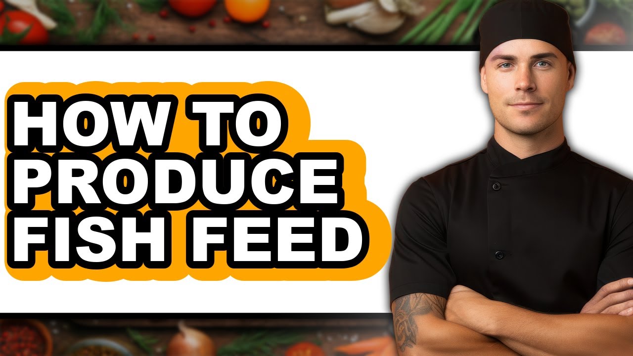 How to Produce Fish Feed (easy Method)